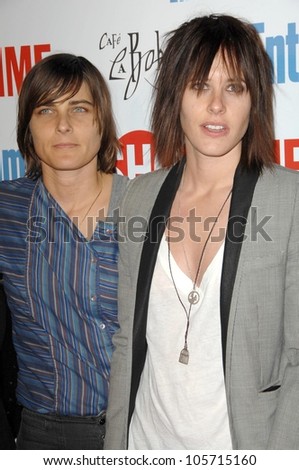 Daniela Sea and Katherine Moennig  at the farewell party for final season of \'The L Word\'. Cafe La Boheme, West Hollywood, CA. 03-03-09