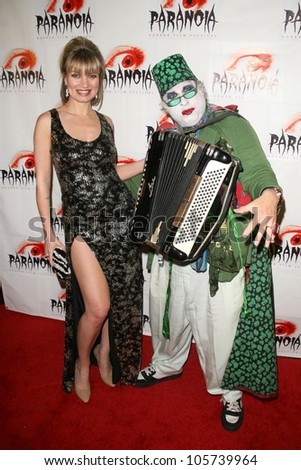 Rena Riffel and Count Smokula at the Los Angeles Premiere of \'Dark Reel\'. Queen Mary, Long Beach, CA. 03-15-09