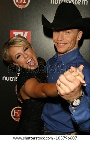 Chelsie Hightower and Ty Murray at TV Guide Magazine\'s Sexiest Stars Party. Sunset Tower Hotel, Los Angeles, CA. 03-24-09