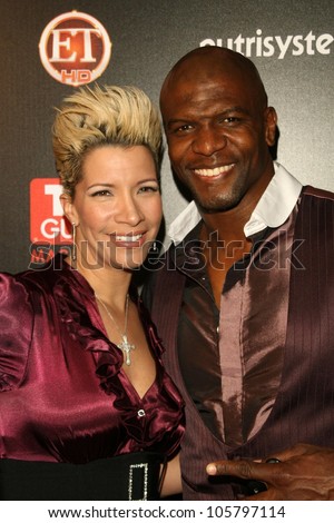 Terry Crews and wife Rebecca  at TV Guide Magazine\'s Sexiest Stars Party. Sunset Tower Hotel, Los Angeles, CA. 03-24-09