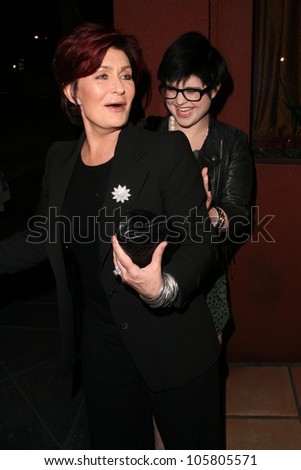 Kelly Osbourne and Sharon Osbourne  at the Birthday Party for Elton John. Hamburger Hamlet, West Hollywood, CA. 03-27-09