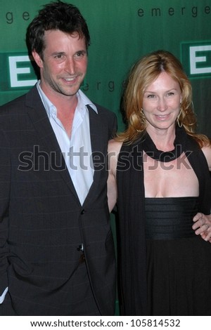 Noah Wyle and Tracy Warbin  at the Party Celebrating the series finale of the television show 'ER'. Social Hollywood, Hollywood, CA. 03-28-09