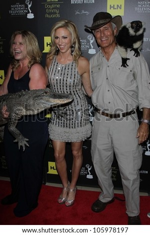 Debbie Gibson and Jack Hanna at the 39th Annual Daytime Emmy Awards, Beverly Hilton, Beverly Hills, CA 06-23-12