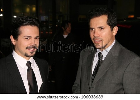Freddy Rodriguez and John Leguizamo  at the Los Angeles Premiere of \'Nothing Like The Holidays\'. Grauman\'s Chinese Theater, Hollywood, CA. 12-03-08