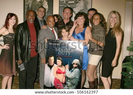 Cast of \'Double Duty\'   at the Los Angeles Screening of \'Double Duty\'. Raleigh Studios, Los Angeles, CA. 12-13-08