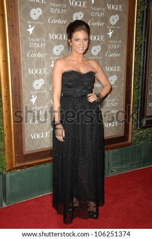Brittany Snow  at the 2nd Annual Art of Elysium Black Tie Charity Gala \'Heaven\'. The Vibiana, Los Angeles, CA. 01-10-09