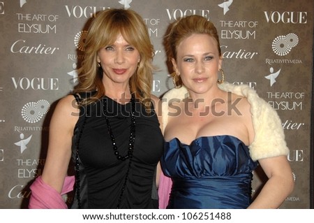 Rosanna Arquette and Patricia Arquette  at the 2nd Annual Art of Elysium Black Tie Charity Gala \'Heaven\'. The Vibiana, Los Angeles, CA. 01-10-09