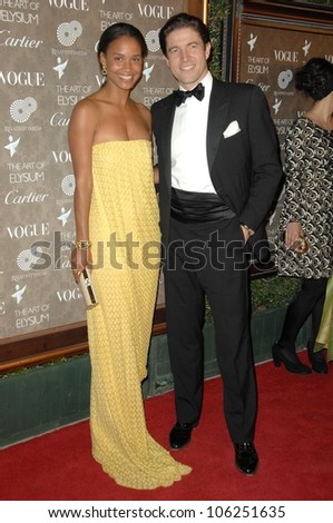Joy Bryant and Dave Pope  at the 2nd Annual Art of Elysium Black Tie Charity Gala \'Heaven\'. The Vibiana, Los Angeles, CA. 01-10-09