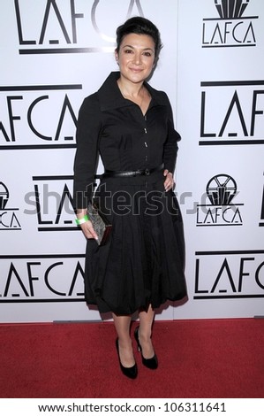 Alexis Zegerman  at the 34th Annual Los Angeles Film Critics Awards. Intercontinental Hotel, Century City, CA. 01-12-09