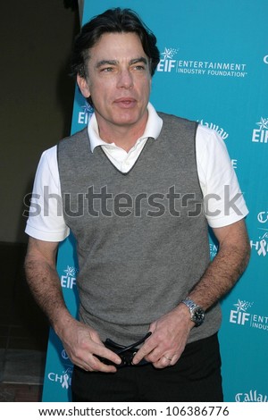 Peter Gallagher at the Callaway Golf Foundation Challenge Benefiting Entertainment Industry Foundation Cancer Research Programs. Riviera Country Club, Pacific Palisades, CA. 02-02-09