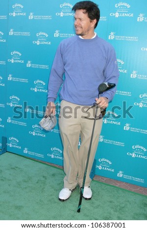 Mark Wahlberg at the Callaway Golf Foundation Challenge Benefiting Entertainment Industry Foundation Cancer Research Programs. Riviera Country Club, Pacific Palisades, CA. 02-02-09