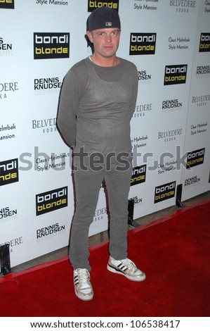 Claus Hjelmbak  at Bondi Blonde\'s Style Mansion. Style Mansion International, Beverly Hills, CA. 02-09-09