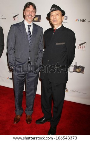 Tim Kring and  James Hong   at the Coalition of Asian Pacifics in Entertainment Gala. Cafe La Boheme, West Hollywood, CA. 12-02-08