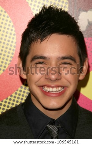 David Archuleta  at \'A Night of Music\' Grand Opening of the Target Terrace at LA Live. Target Terrace, LA Live, Los Angeles, CA. 11-23-08