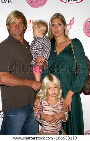 Laird John Hamilton and Gabrielle Reece  at the concert to promote the 10th Anniversary of Yoplait\'s Save Lids To Save Lives Program. The Wiltern Theatre, Los Angeles, CA. 10-10-08