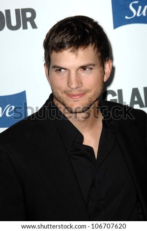 Ashton Kutcher  at the 2008 Glamour Reel Moments Gala. Directors Guild of America, Los Angeles, CA. 10-14-08