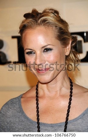Maria Bello  at the Burberry Beverly Hills Store Re-Opening. Burberry Beverly Hills Store, Beverly Hills, CA. 10-20-08