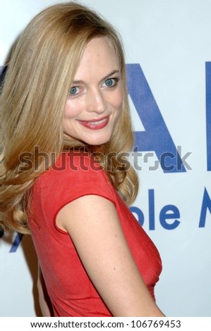 Heather Graham  at the Launch Party for the Book \'Rare\'. The Grove, Los Angeles, CA. 10-22-08
