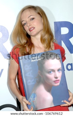 Heather Graham  at the Launch Party for the Book \'Rare\'. The Grove, Los Angeles, CA. 10-22-08