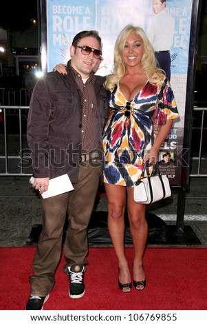 David Weintraub and Mary Carey  at the World Premiere of \'Role Models\'. Mann\'s Village Theatre, Westwood, CA. 10-22-08