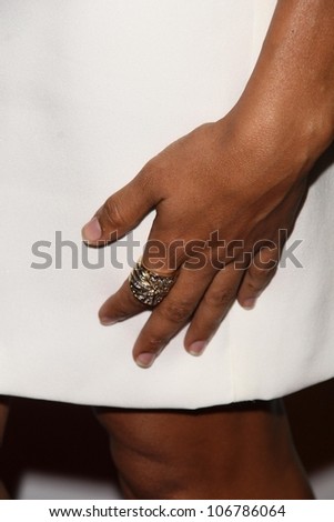 Dania Ramirez\'s ring  at the VH1 Save The Music Foundation and Esquire Magazine Benefit Gala, Esquire House, Los Angeles, CA. 10-25-08