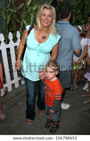 Alison Sweeney and son Ben  at Camp Ronald McDonald\'s 16th Annual Family Halloween Carnival. Universal Studios, Universal City, CA. 10-26-08