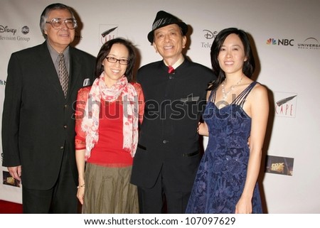 Mimi Lesseos and James Hong   at the Coalition of Asian Pacifics in Entertainment Gala. Cafe La Boheme, West Hollywood, CA. 12-02-08