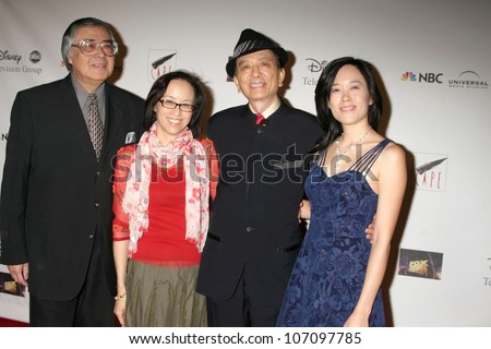 Mimi Lesseos and James Hong   at the Coalition of Asian Pacifics in Entertainment Gala. Cafe La Boheme, West Hollywood, CA. 12-02-08