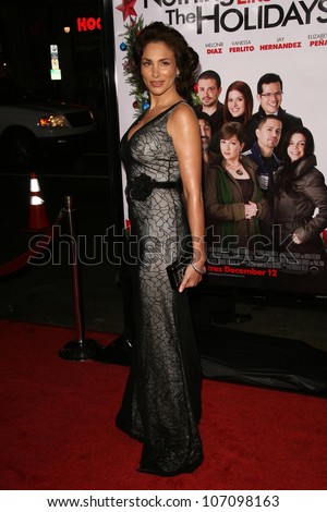 Patricia De Leon  at the Los Angeles Premiere of \'Nothing Like The Holidays\'. Grauman\'s Chinese Theater, Hollywood, CA. 12-03-08
