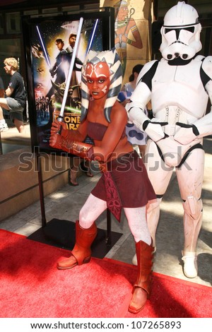 Atmosphere  at the U.S. Premiere of \'Star Wars The Clone Wars\'. Egyptian Theatre, Hollywood, CA. 08-10-08