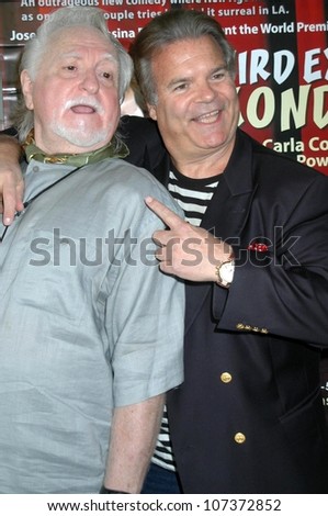 Marty Ingels and Edward Lozzi  at the Opening of \'Third Eye Blonde\'. Malibu Stage Company, Malibu, CA. 08-30-08