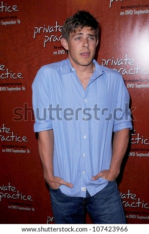 Chris Lowell   at the Private Practice: The First Season - Extended Edition DVD Launch Event. Roosevelt Hotel, Hollywood, CA. 09-02-08