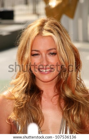 Cat Deeley  At the 60th Primetime Creative Arts Emmy Awards Red Carpet. Nokia Live Theater, Los Angeles, CA. 09-13-08