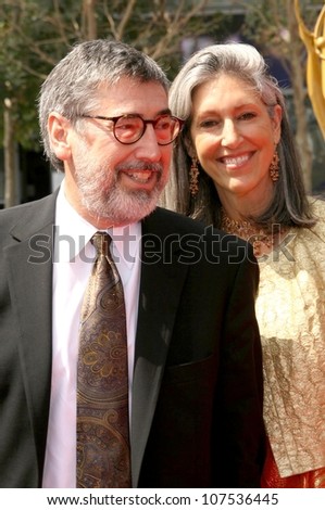 John Landis  At the 60th Primetime Creative Arts Emmy Awards Red Carpet. Nokia Live Theater, Los Angeles, CA. 09-13-08