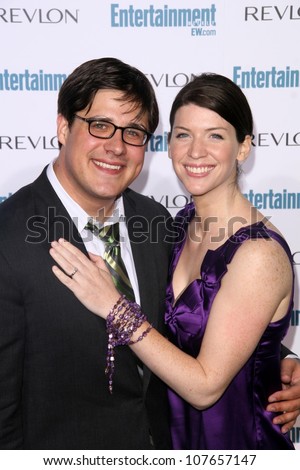Rich Sommer and wife Virginia  at Entertainment Weekly\'s 6th Annual Pre-Emmy Party. Beverly Hills Post Office, Beverly Hills, CA. 09-20-08