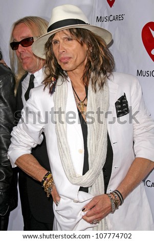 Steven Tyler  at the 4th Annual MusiCares MAP Fund Benefit Concert. The Music Box, Hollywood, CA. 05-09-08
