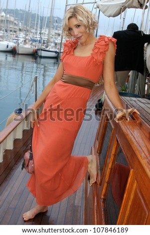 Alexandra Fulton  at the Cedar Lane Yacht Party. Cedar Lane Yacht, Cannes, France. 05-18-08
