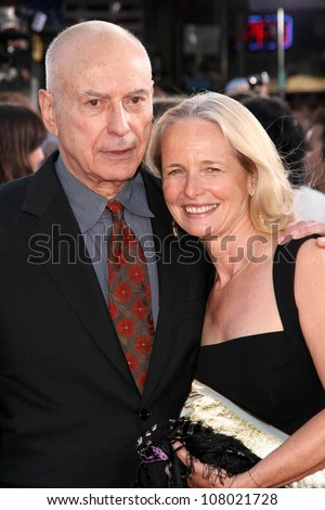 Alan Arkin and Suzanne Newlander Arkin  at the World Premiere of \