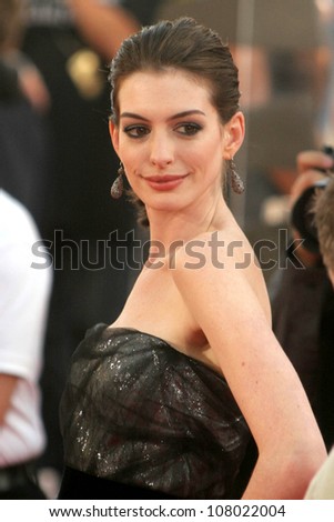 Anne Hathaway  at the World Premiere of \