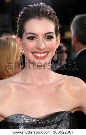 Anne Hathaway  at the World Premiere of \