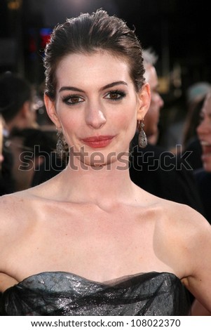 Anne Hathaway  at the World Premiere of 