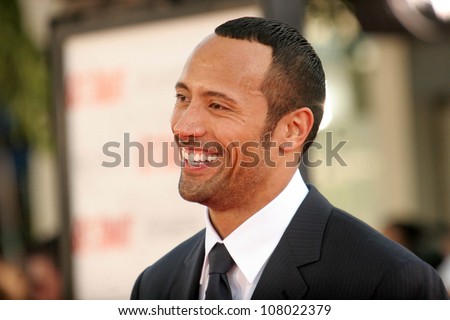 Dwayne Johnson  at the World Premiere of \
