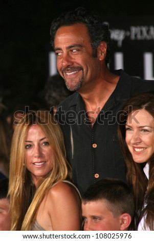 Brad Garrett and family  at the World Premiere of \