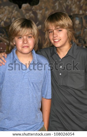 Dylan Sprouse and Cole Sprouse  at the World Premiere of \