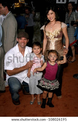 Kristi Yamaguchi and family  at the World Premiere of \