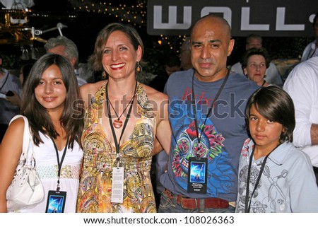 Faran Tahir and family  at the World Premiere of \