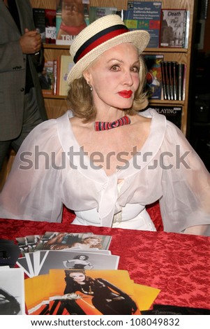 Julie Newmar  at an in store appearance signing copies of the poster print series \