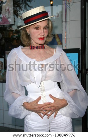 Julie Newmar  at an in store appearance signing copies of the poster print series \