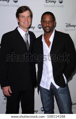 Peter Krause and Blair Underwood  at Disney and ABC's 