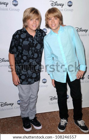 Cole Sprouse and Dylan Sprouse  at Disney and ABC\'s \
